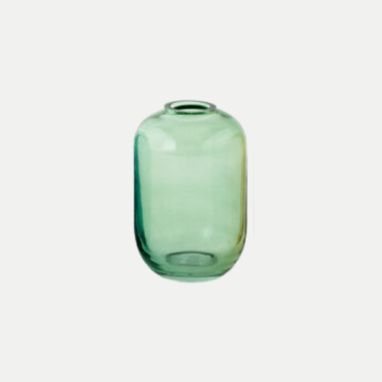 4" IRIDESCENT GLASS LANTERN BUD VASE - Kingfisher Road - Online Boutique
