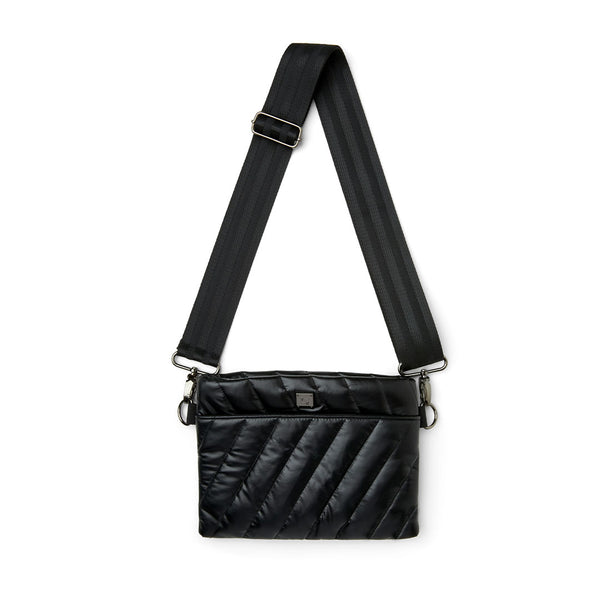 DIAGONAL BUM BAG 2.0-PEARL BLACK - Kingfisher Road - Online Boutique