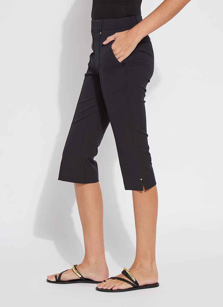 AMANDA CAPRI PANT-BLACK - Kingfisher Road - Online Boutique