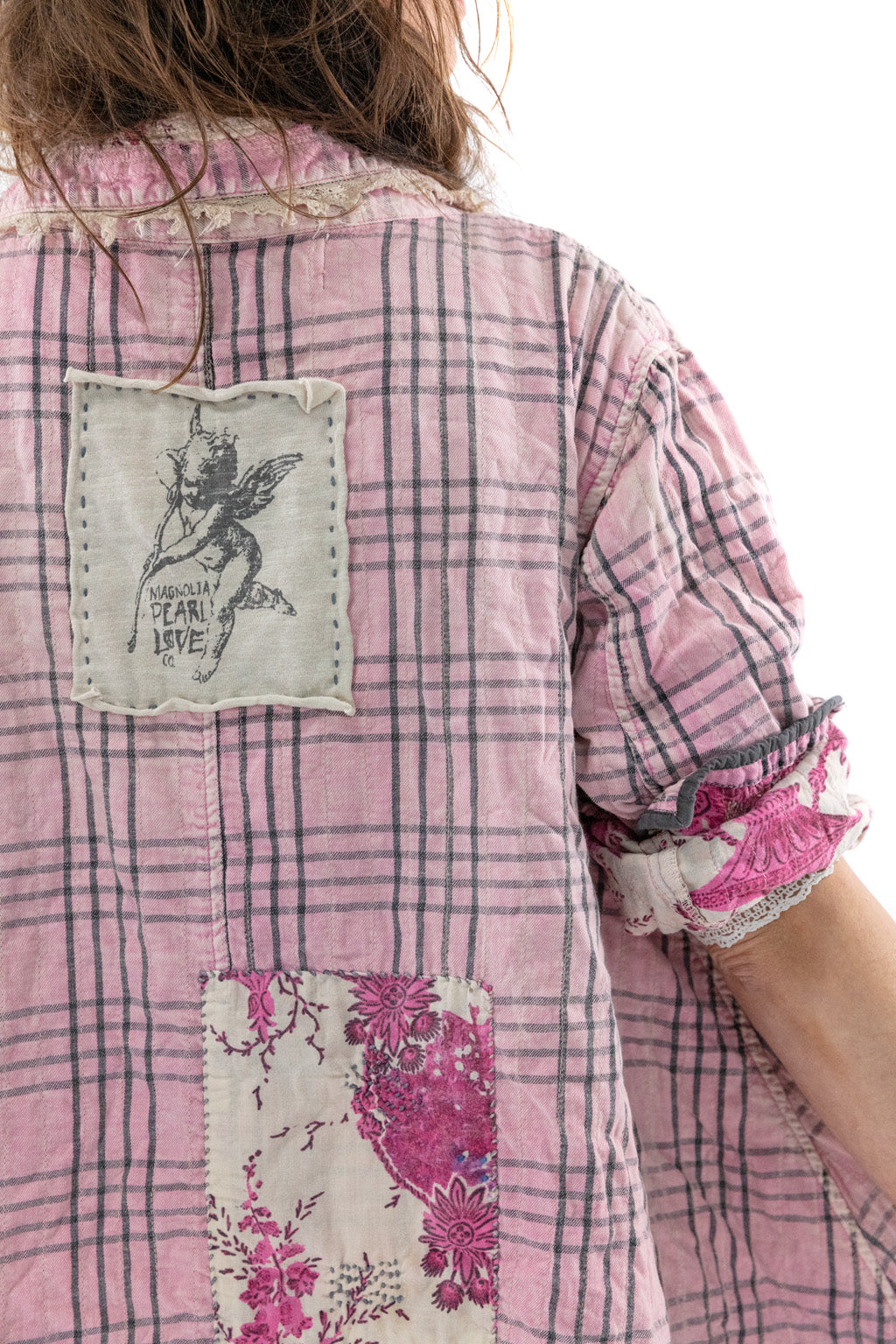 CHECK TANCY COAT-TELEPHONE CHECK - Kingfisher Road - Online Boutique