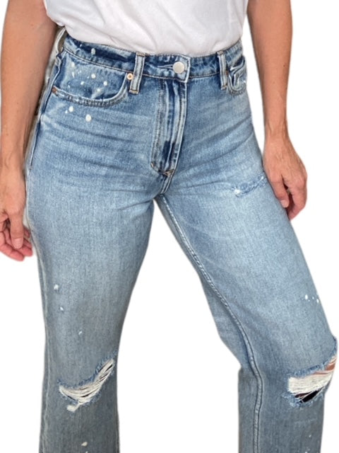 90s HI-RISE DENIM-STAR VALLEY - Kingfisher Road - Online Boutique