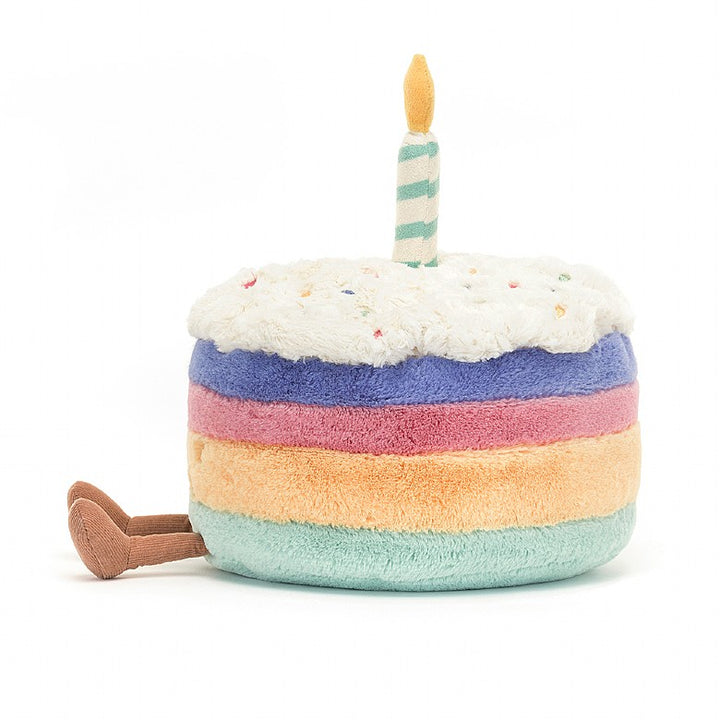 LARGE AMUSEABLE RAINBOW BIRTHDAY CAKE - Kingfisher Road - Online Boutique