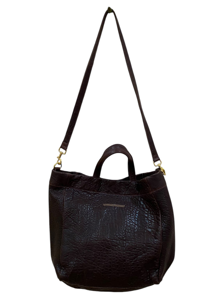 RAQUEL BUBBLY TOTE-CHOCOLATE - Kingfisher Road - Online Boutique