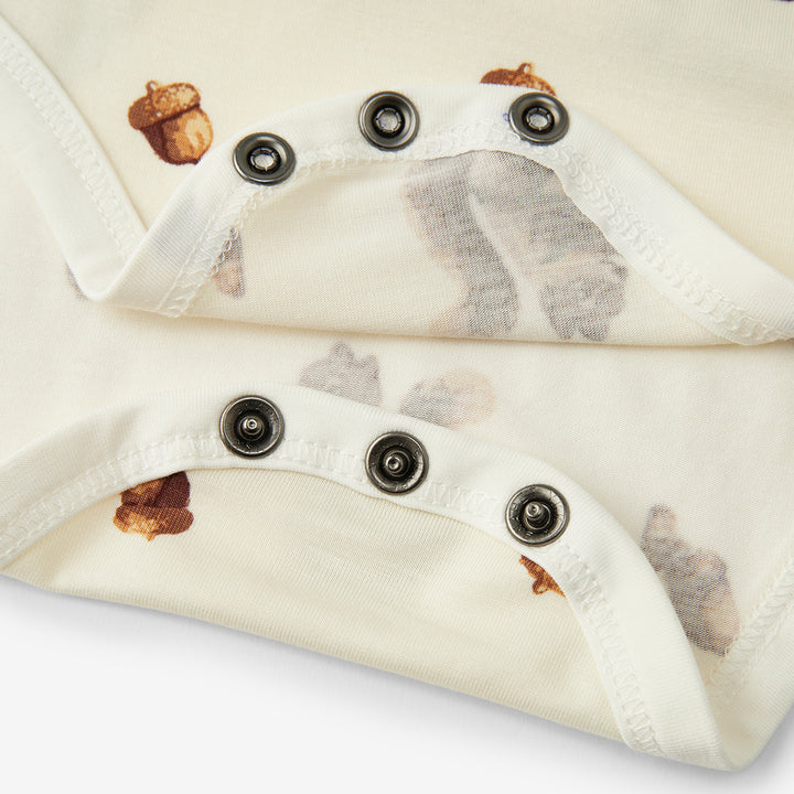 CHIPMUNK LUXE STRETCH ONESIE