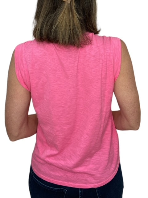 SLEEVELESS CREWNECK TOP-DAIQUIRIS - Kingfisher Road - Online Boutique