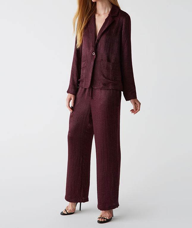 SANJI DRAWSTRING PANT-BEETROOT