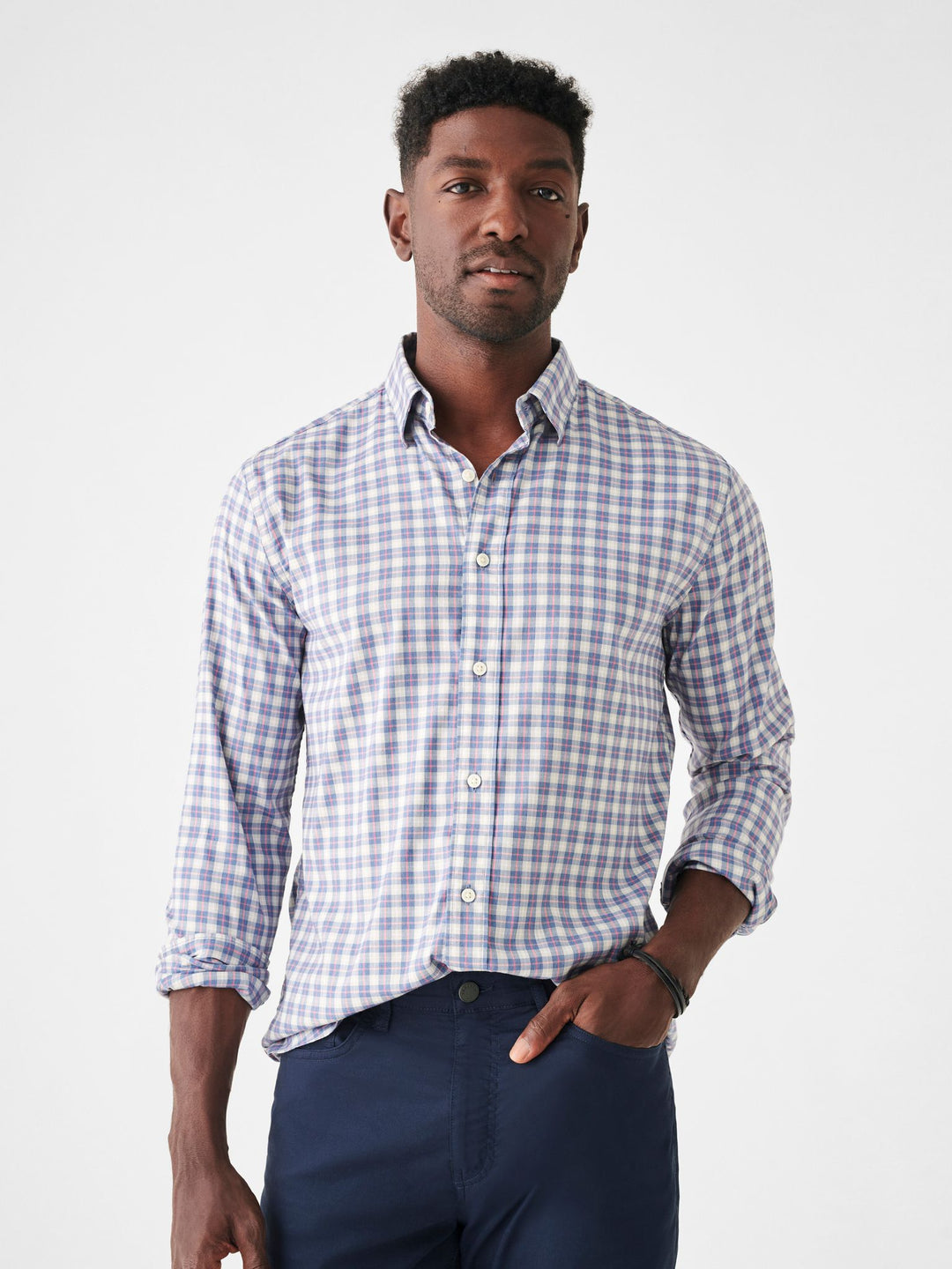 THE MOVEMENT SHIRT-CHERRY HILL PLAID - Kingfisher Road - Online Boutique