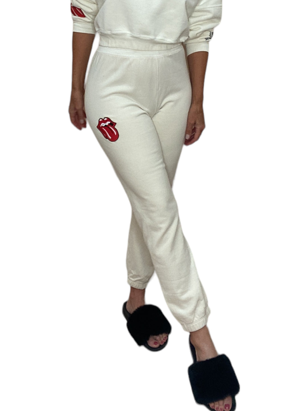 ROLLING STONES '72 US TOUR PANT-CREAM