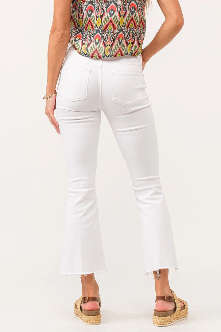 JEANNE JEAN HI-RISE-WHITE WHITE - Kingfisher Road - Online Boutique