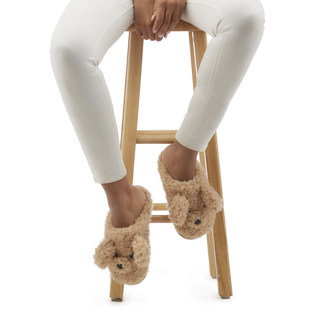 POODLE SLIPPER - Kingfisher Road - Online Boutique