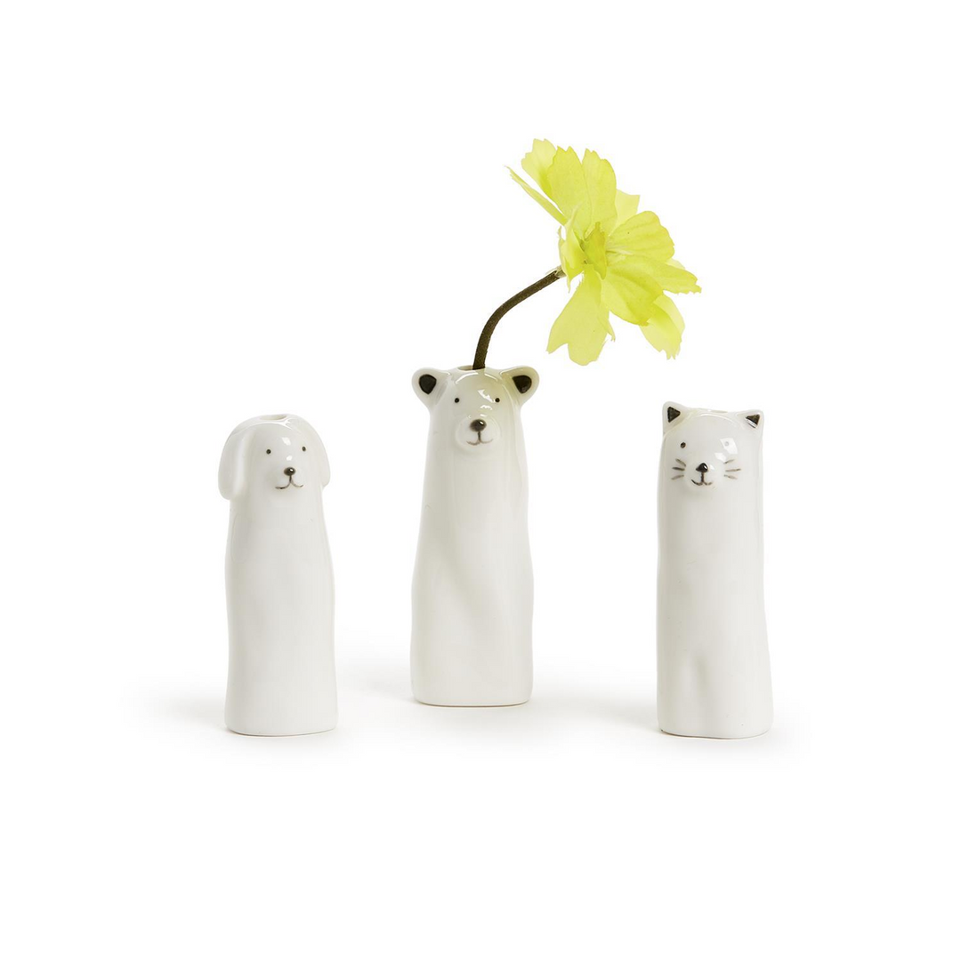 MINI ANIMAL VASE IN GIFT BOX - Kingfisher Road - Online Boutique