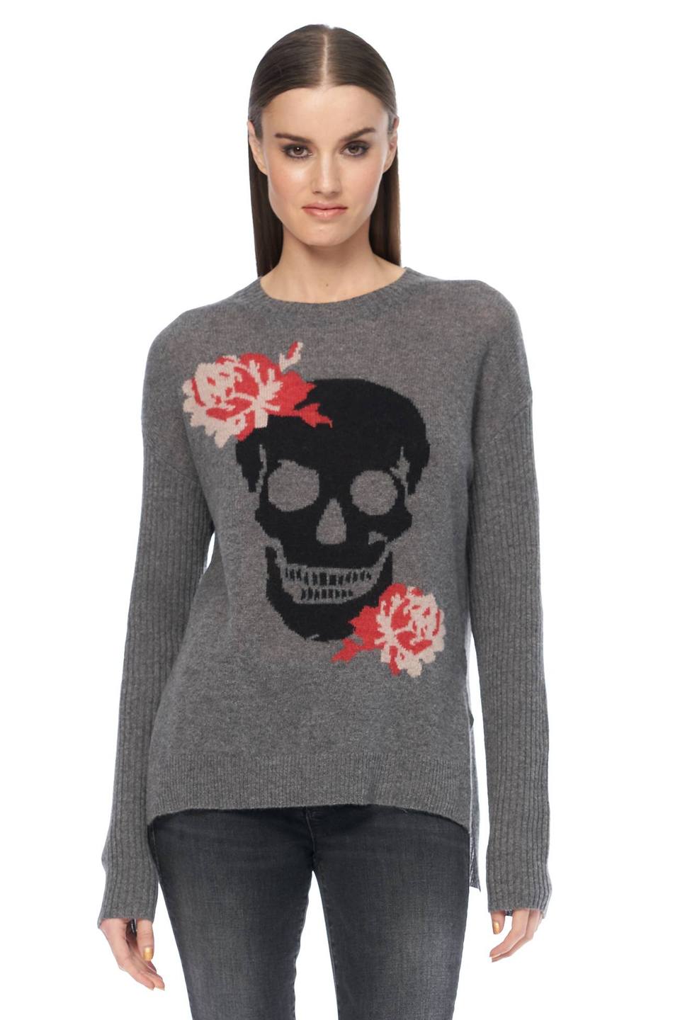 ROSYE SKULL /ROSE SWEATER - Kingfisher Road - Online Boutique