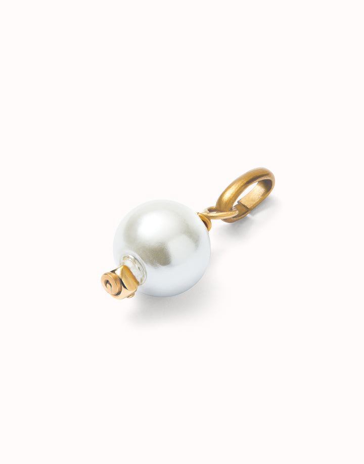 PEARL DROP CHARM-GOLD - Kingfisher Road - Online Boutique