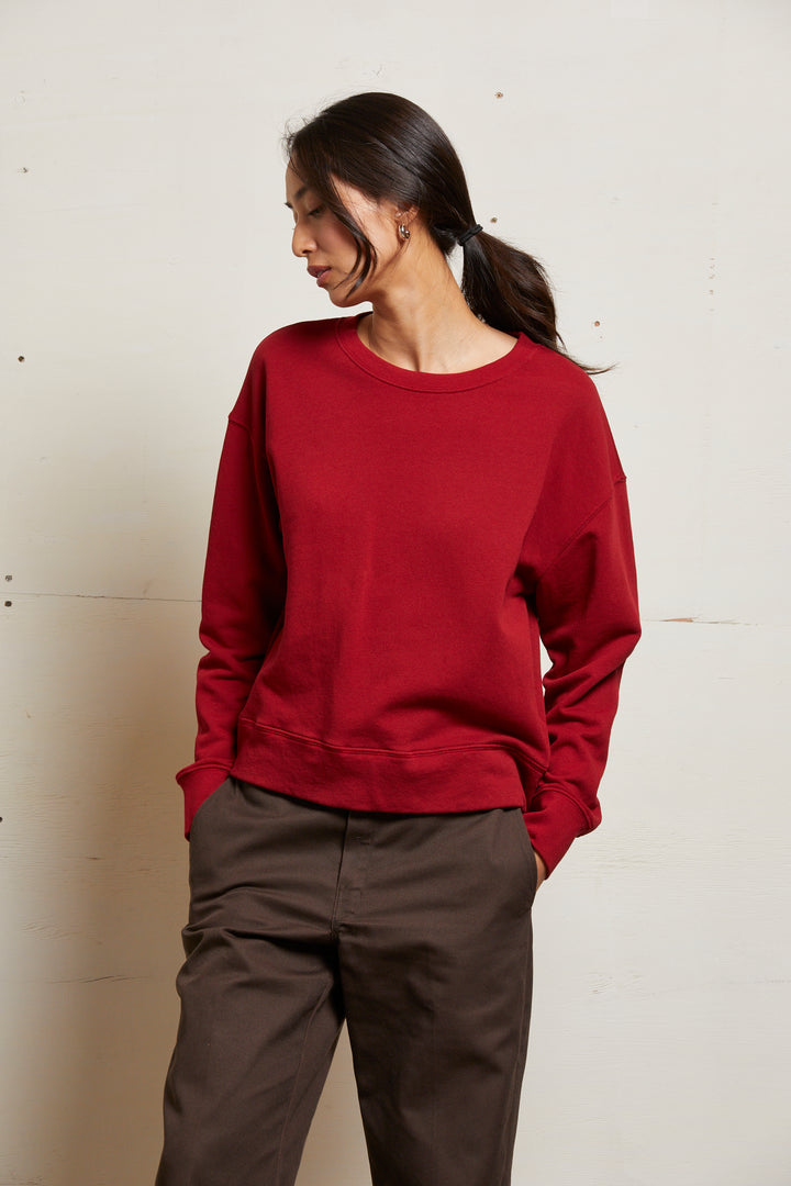TYLER PULLOVER SWEATSHIRT-MAPLE - Kingfisher Road - Online Boutique