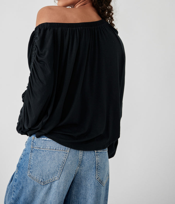 CARE FP SERENADE TEE - BLACK - Kingfisher Road - Online Boutique