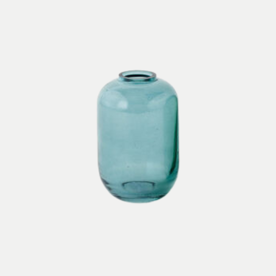 4" IRIDESCENT GLASS LANTERN BUD VASE - Kingfisher Road - Online Boutique