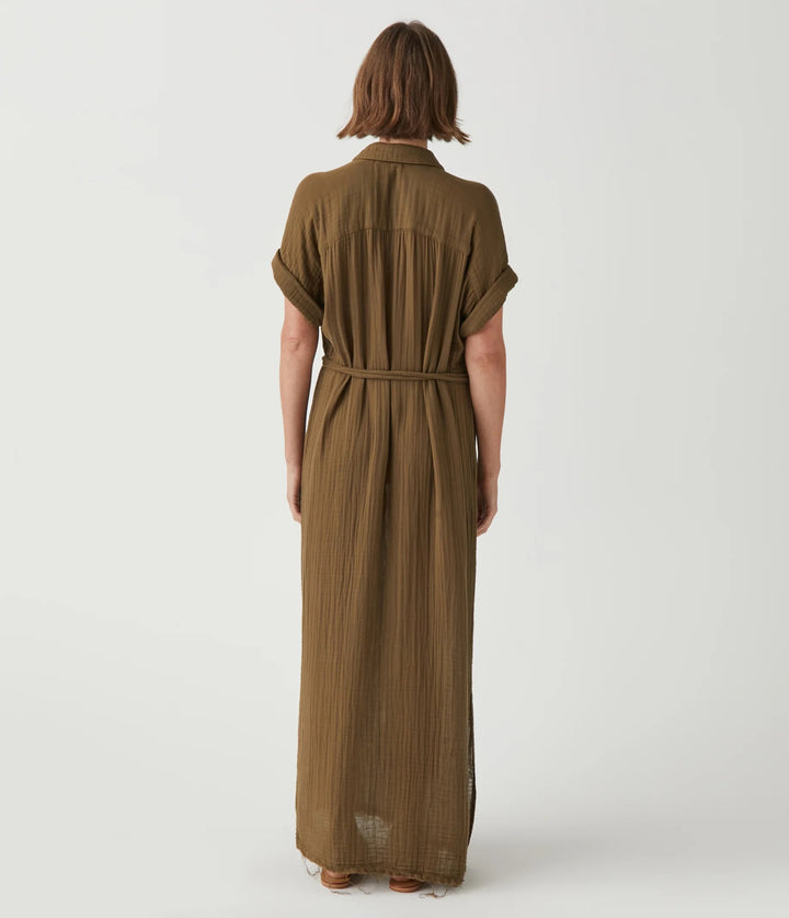 ALLEN MAXI SHIRT DRESS - DOLMA - Kingfisher Road - Online Boutique