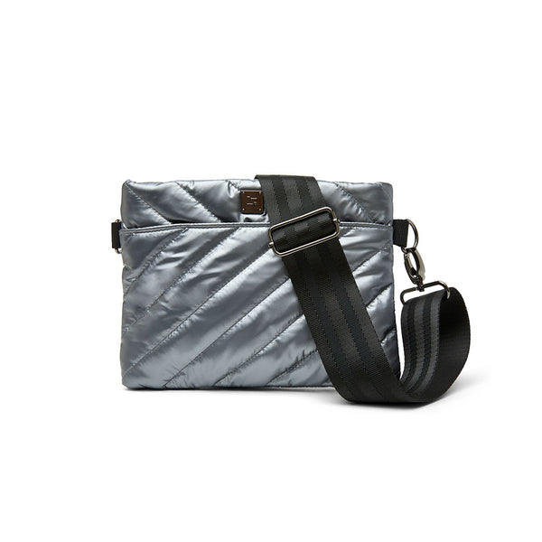 DIAGONAL BUM BAG 2.0-PEARL GREY - Kingfisher Road - Online Boutique