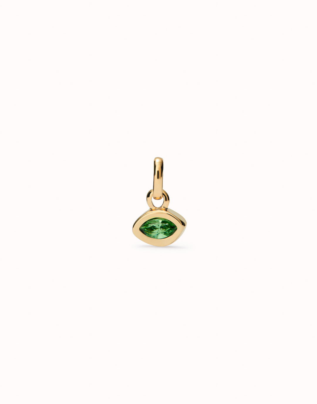 OPEN EYE GREEN CHARM-GOLD - Kingfisher Road - Online Boutique