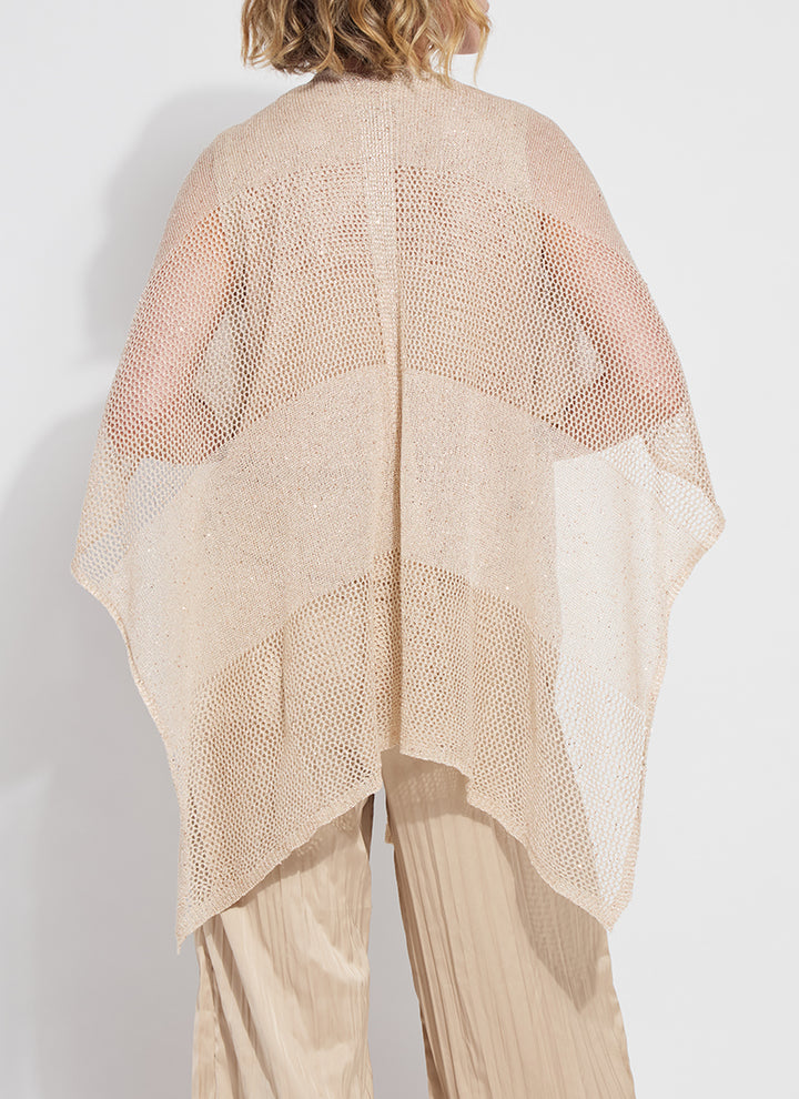 RIVA MESH SEQUIN SHRUG-CHABLIS SEQUINS - Kingfisher Road - Online Boutique