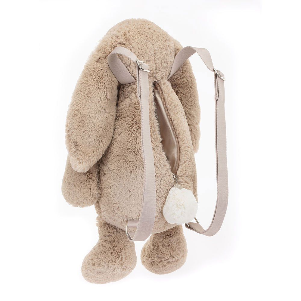 BASHFUL BEIGE BUNNY BACKPACK - Kingfisher Road - Online Boutique