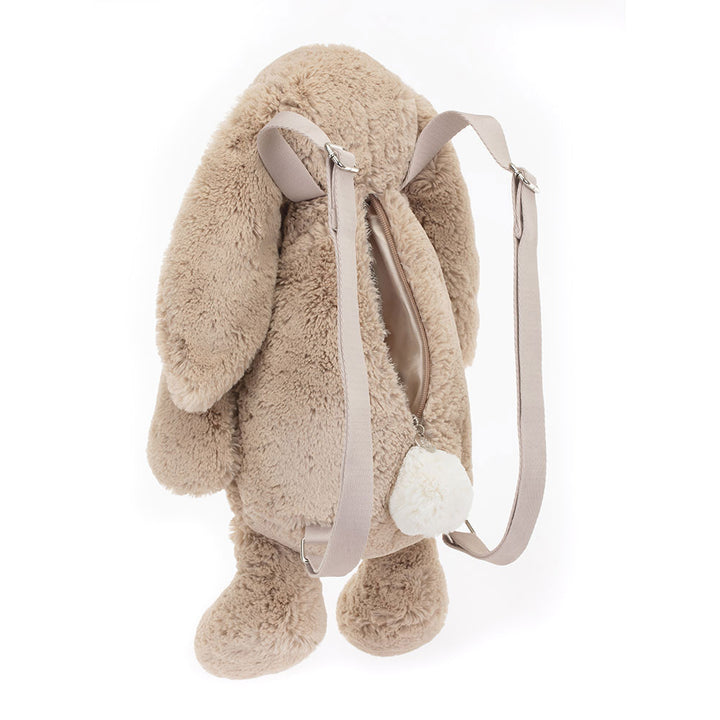 BASHFUL BEIGE BUNNY BACKPACK - Kingfisher Road - Online Boutique