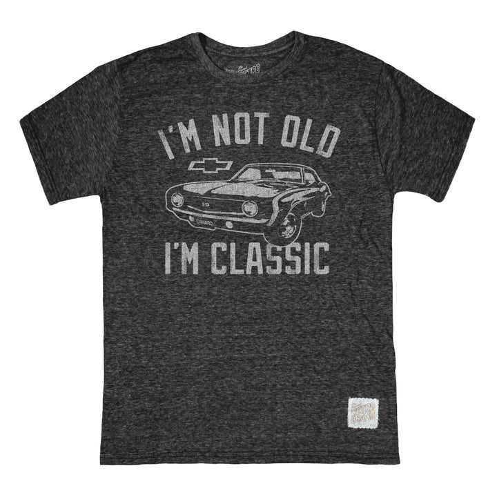 I'M CLASSIC TRIBLEND TEE-STREAKY BLACK - Kingfisher Road - Online Boutique