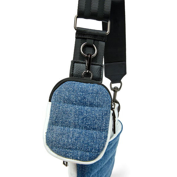 DOWNTOWN CROSSBODY-TRADITIONAL STONE WASHED DENIM - Kingfisher Road - Online Boutique