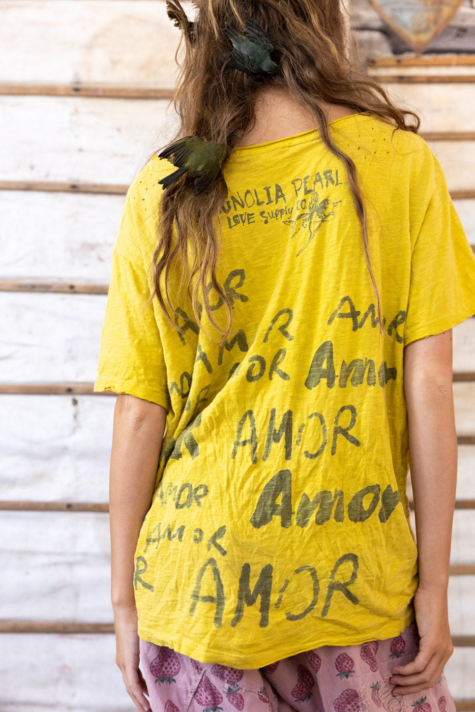 LOVE AMOR T-ELECTRIC SUNFLOWER