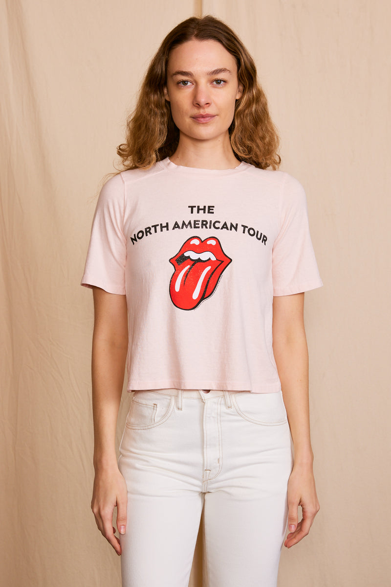 THE ROLLING STONES NORTH AMERICAN TOUR TEE-WHITE - Kingfisher Road - Online Boutique