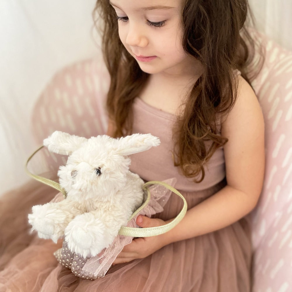 SUGAR MALTESE PUPPY PLUSH TOY AND PURSE SET - Kingfisher Road - Online Boutique