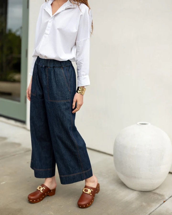 SAMMIE CHAMBRAY PANT-RINSE CHAMBRAY