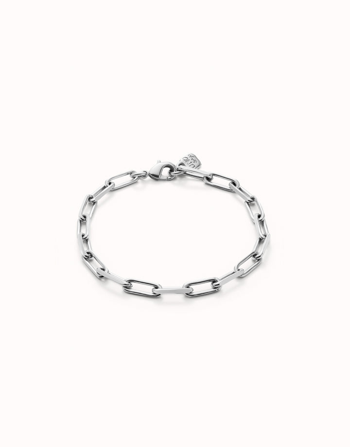 PAPERCLIP CHAIN BRACELET-SILVER - Kingfisher Road - Online Boutique