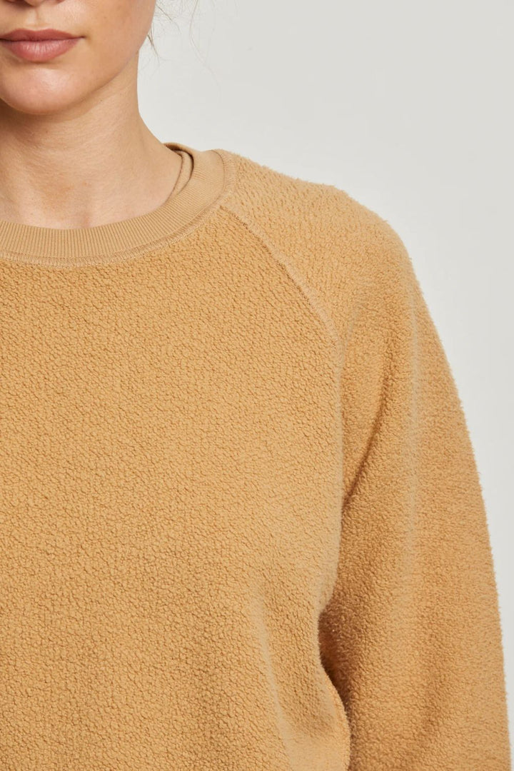 ZIGGY INSIDE OUT CREWNECK SWEATSHIRT-SUEDE - Kingfisher Road - Online Boutique