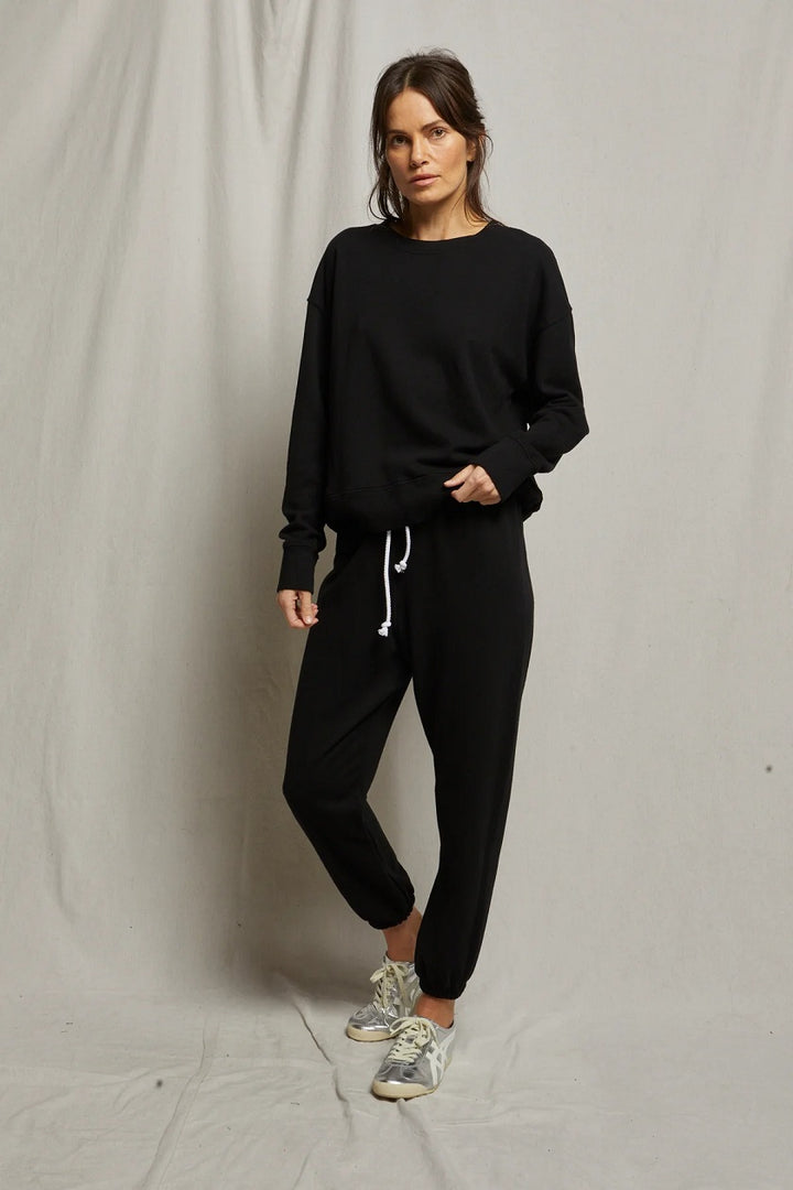 TYLER PULLOVER SWEATSHIRT-TRUE BLACK