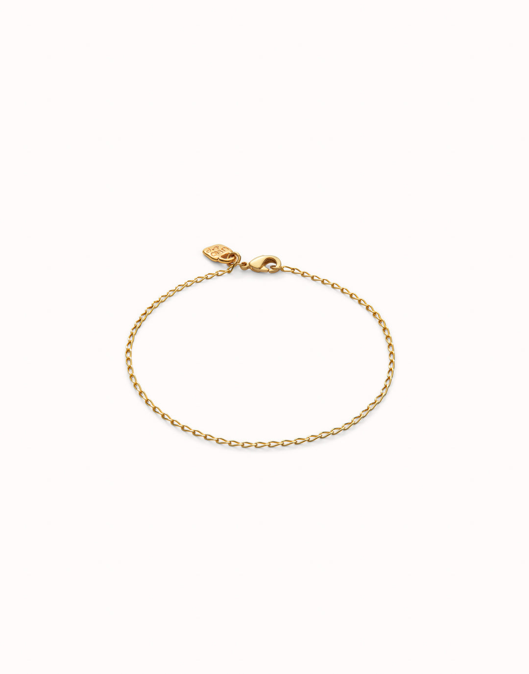 OVAL THIN CABLE CHAIN BRACELET-GOLD - Kingfisher Road - Online Boutique