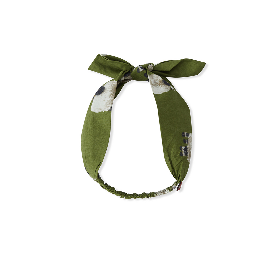 VALAIS SHEEP BOW TWIST KNOTTED HEADBAND - Kingfisher Road - Online Boutique