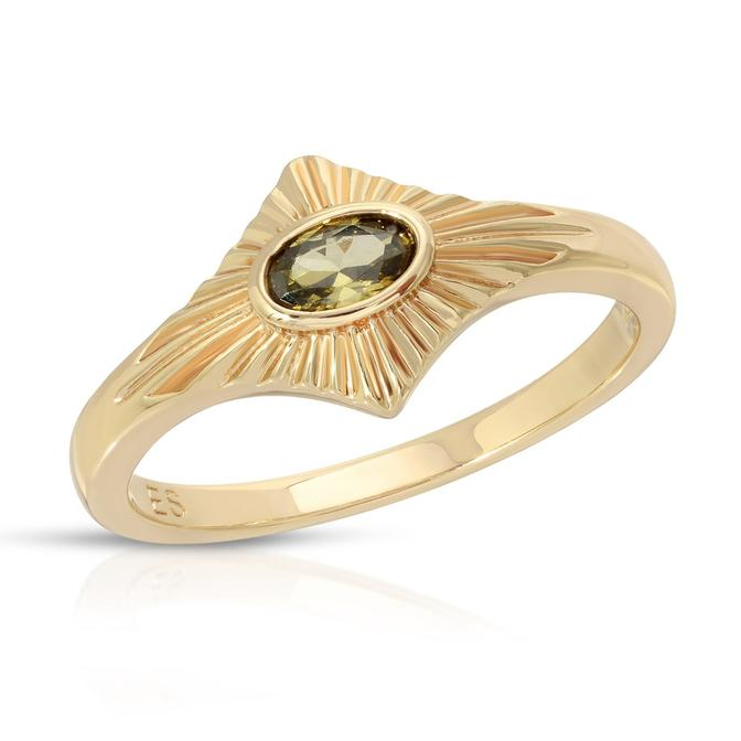 ASTRA BIRTHSTONE SIGNET RING - Kingfisher Road - Online Boutique