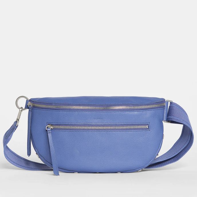 CHARLES CROSSBODY LARGE-BUNGALOW BLUE/SILVER