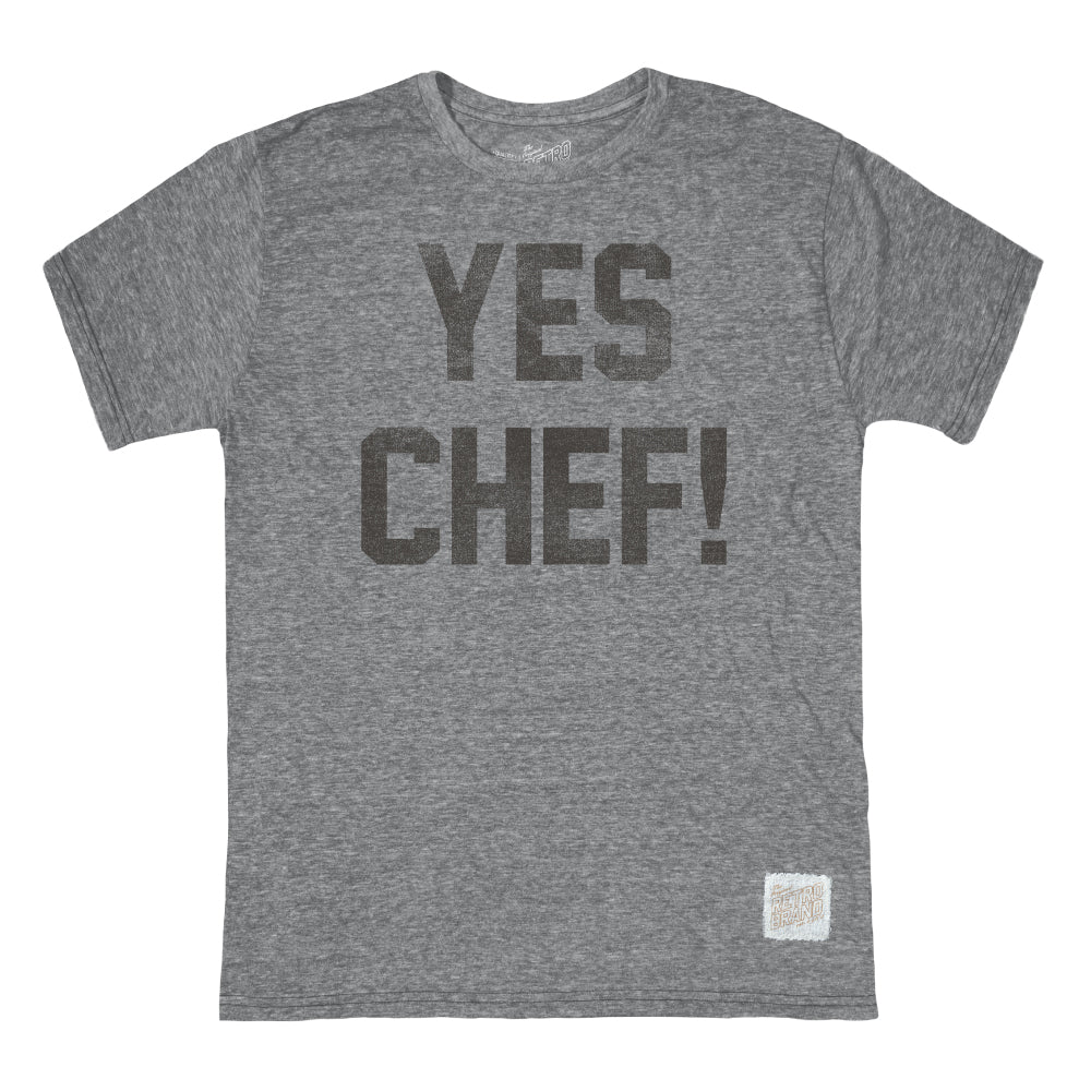 YES CHEF TEE-STREAKY GREY - Kingfisher Road - Online Boutique