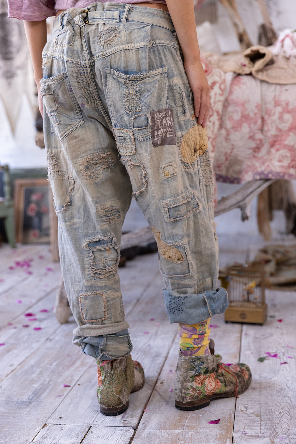 TWO LAMBS KALLE DENIMS-FADED INDIGO