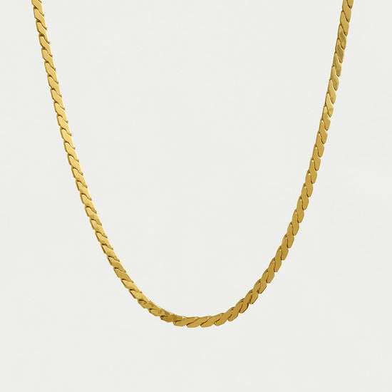 OSLO CHAIN NECKLACE-GOLD - Kingfisher Road - Online Boutique