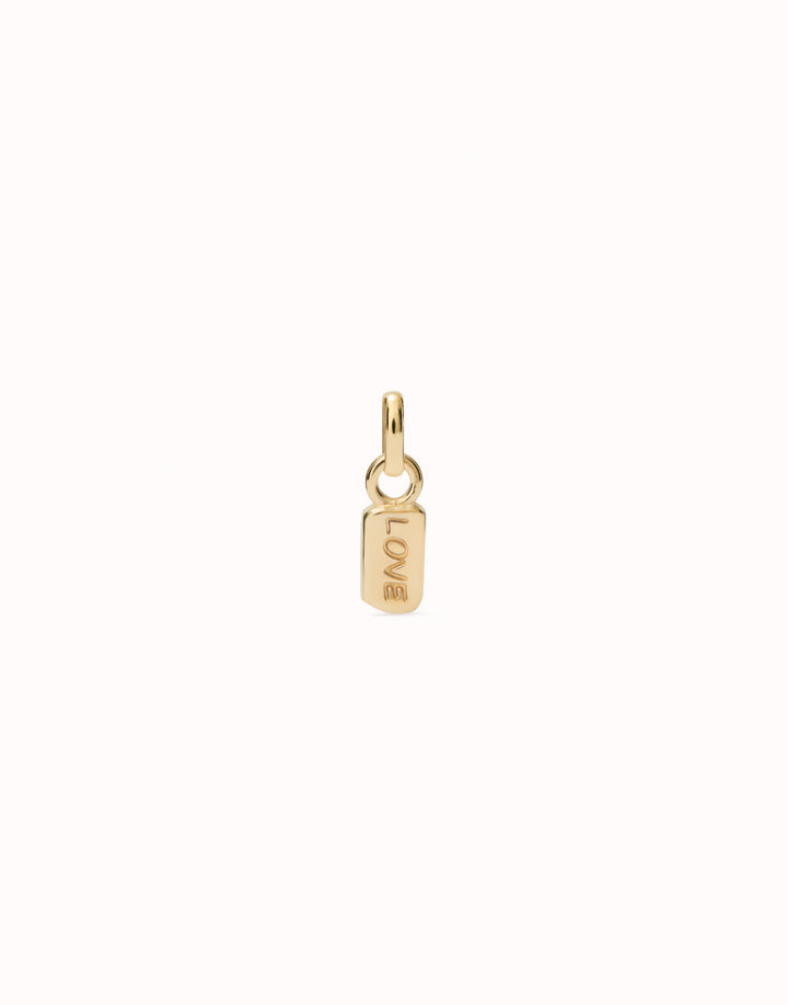 LOVE TAG CHARM-GOLD - Kingfisher Road - Online Boutique