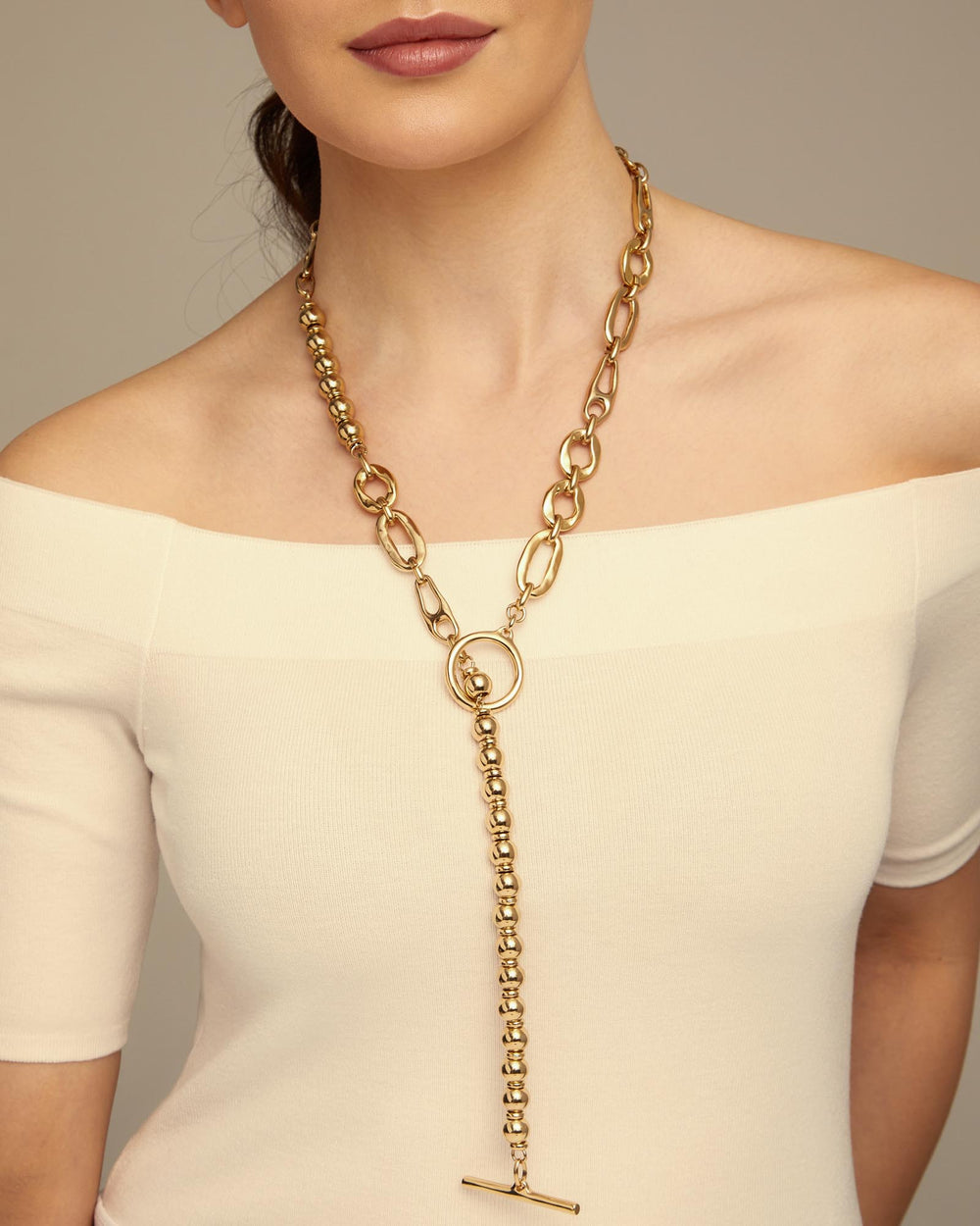 YOLO NECKLACE-GOLD - Kingfisher Road - Online Boutique