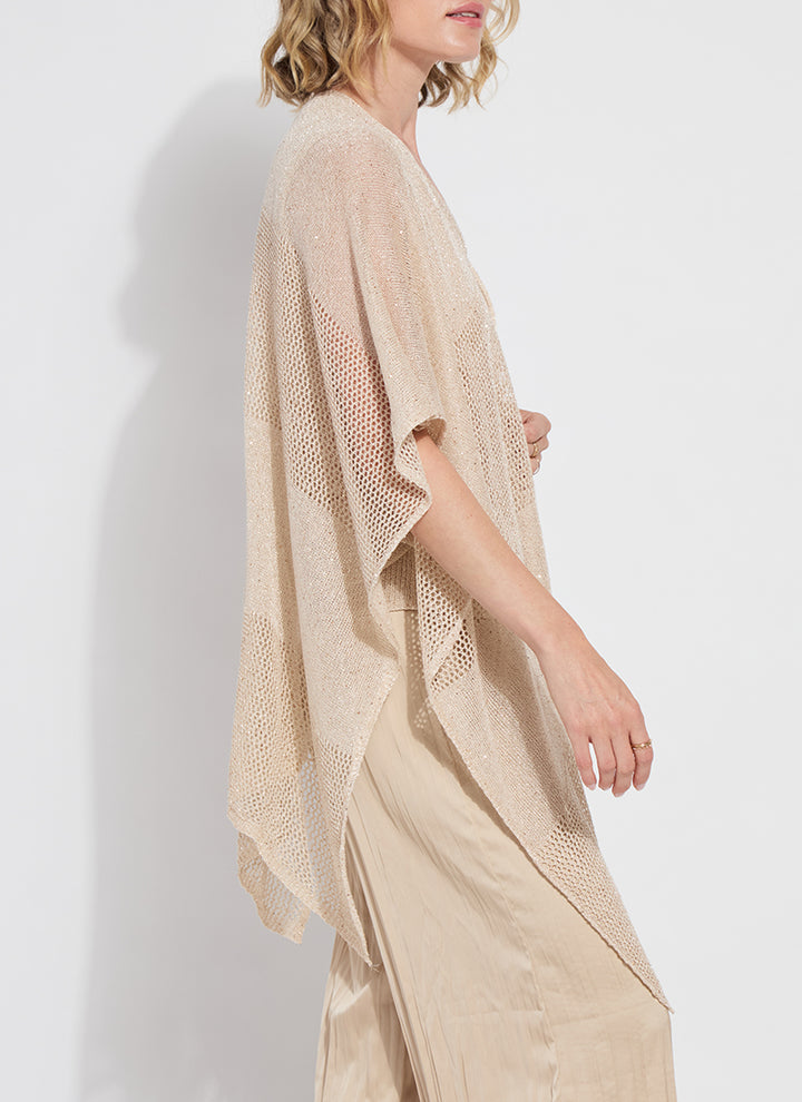 RIVA MESH SEQUIN SHRUG-CHABLIS SEQUINS - Kingfisher Road - Online Boutique
