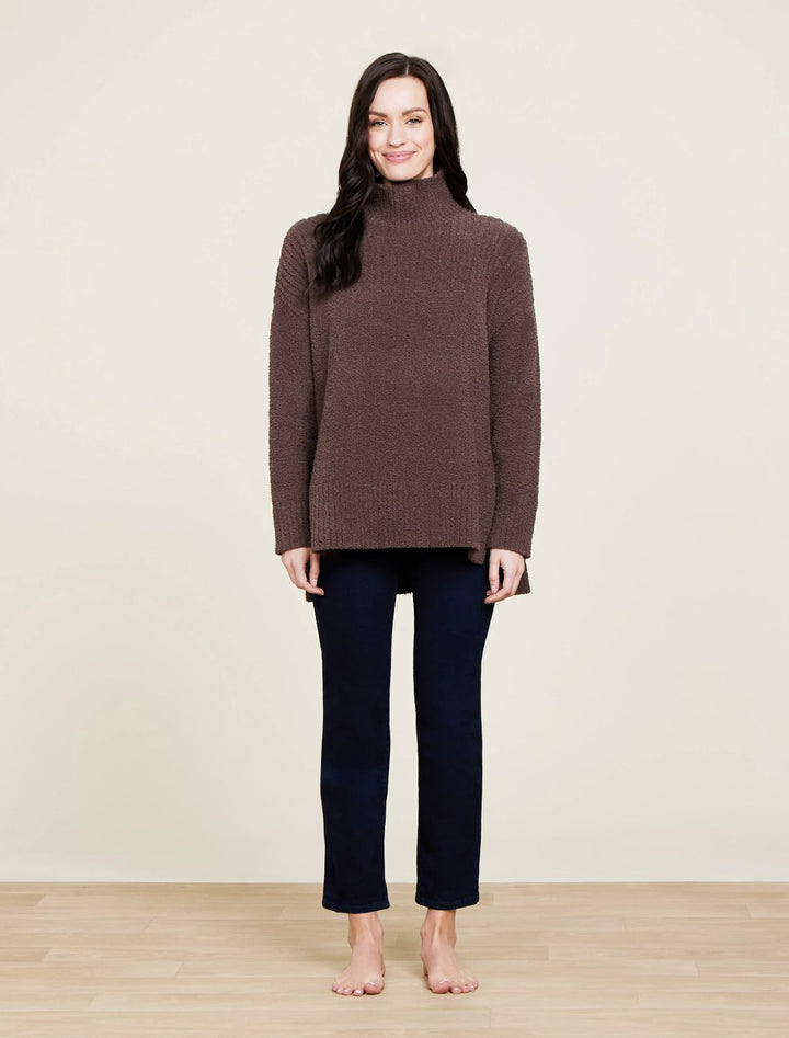 COZYCHIC HIGH LOW PULLOVER-JAVA