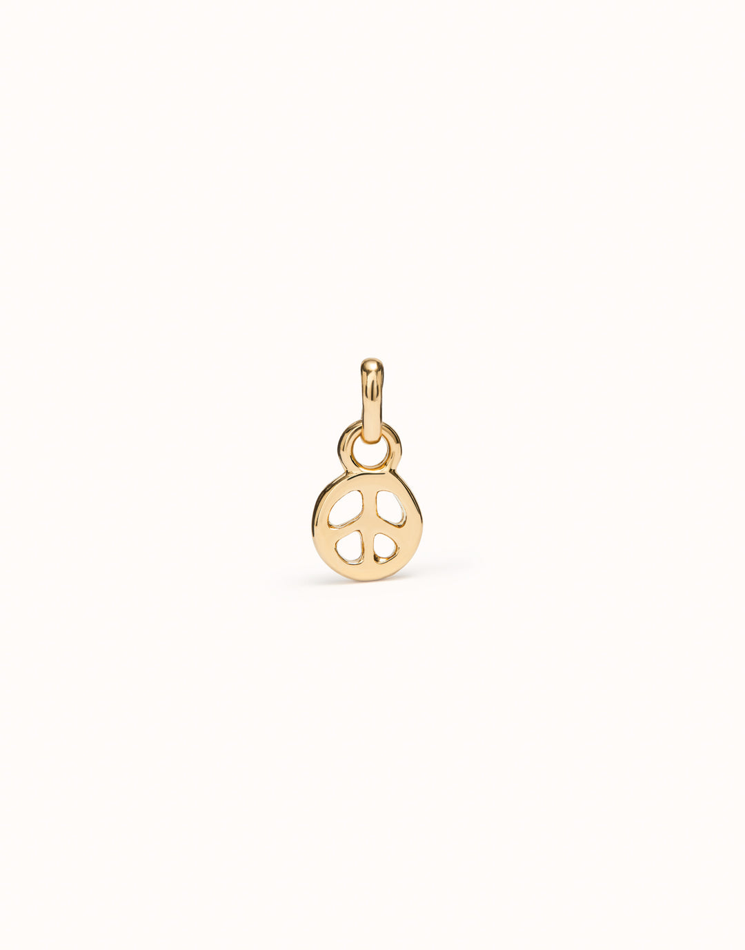 PEACE SIGN CHARM-GOLD - Kingfisher Road - Online Boutique