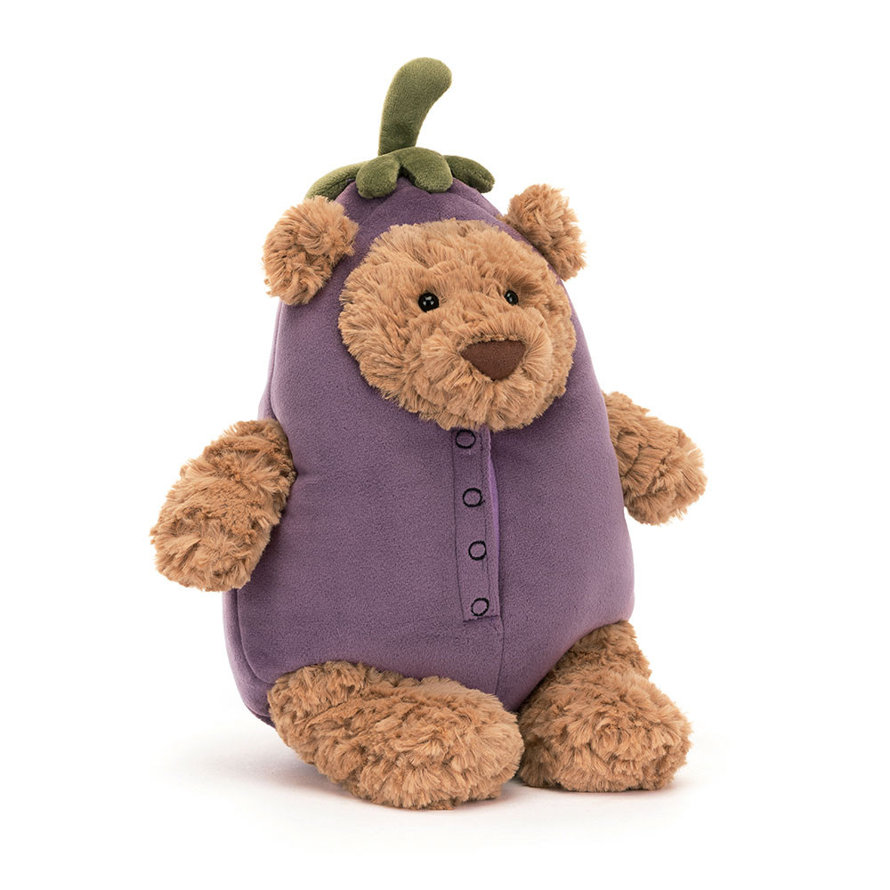 BARTHOLOMEW BEAR EGGPLANT - Kingfisher Road - Online Boutique