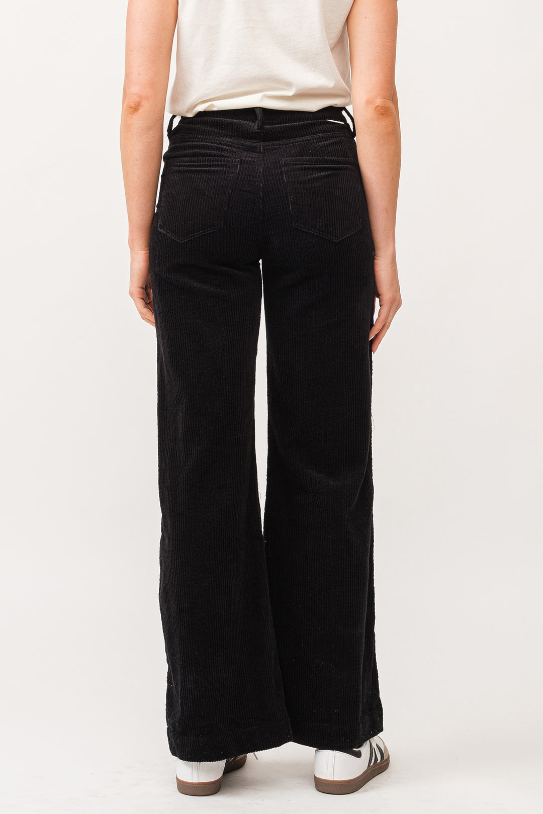 FIONA WIDE LEG PANTS HI-RISE-BLACK