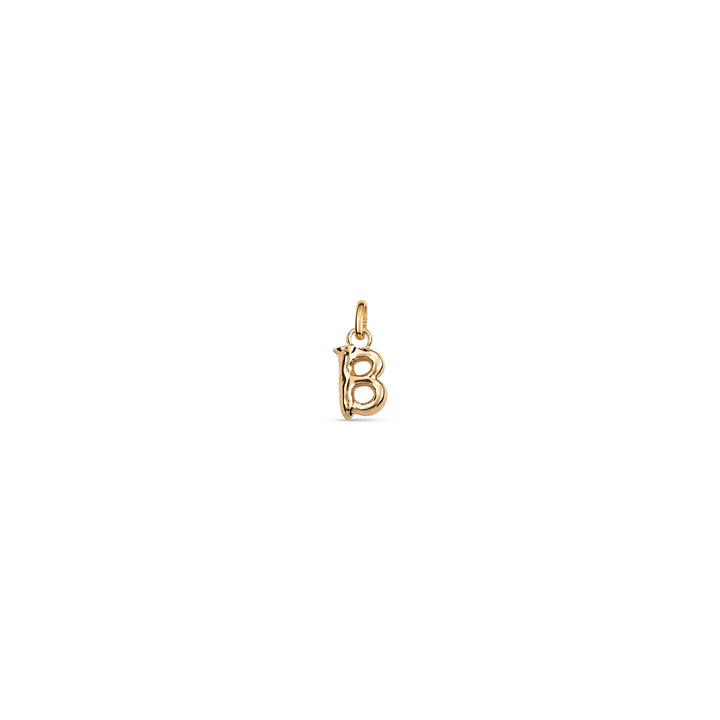 TINY "B" INITIAL CHARM-GOLD - Kingfisher Road - Online Boutique